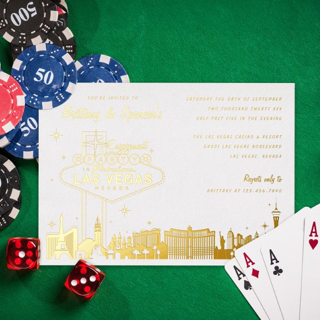 Las Vegas Engagement Party Gold (Creator Uploaded)