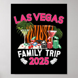 Las Vegas Family Trip 2025 Family Vacation Las Veg Poster