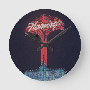 Las Vegas Flamingo Hotel Round Clock