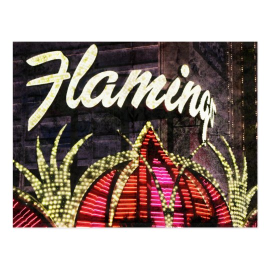 Las Vegas Flamingo Postcard