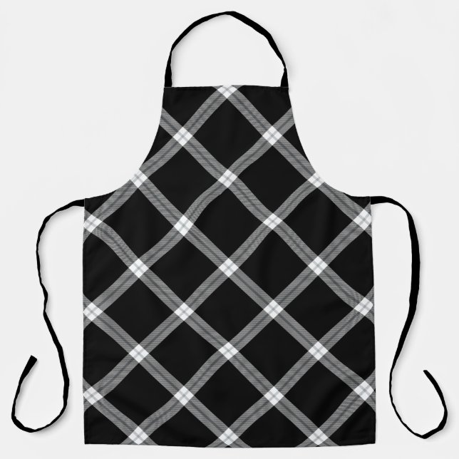 Las Vegas Football Plaid Apron (Front)