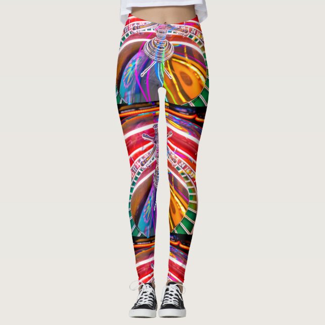LAS VEGAS GAMES LEGGINGS (Front)