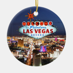 Las Vegas Gifts Ceramic Tree Decoration
