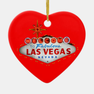 Las Vegas Gifts Ceramic Tree Decoration