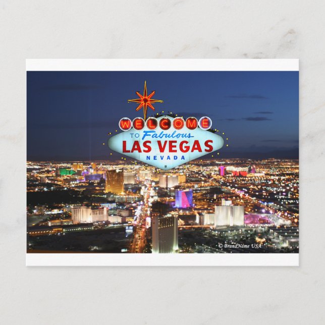 Las Vegas Gifts Postcard (Front)