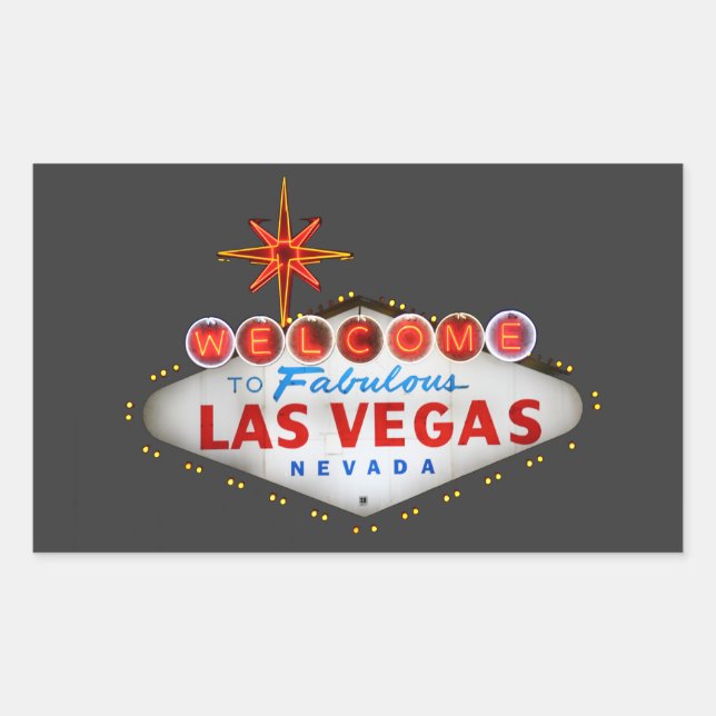 Las Vegas Gifts Rectangular Sticker (Front)