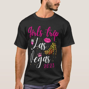 Las Vegas Girls Trip 2023 Girls Weekend Friend Mat T-Shirt