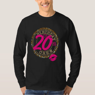 Las Vegas Girls Trip 2025 It's My 20th Birthday Sq T-Shirt