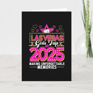 Las Vegas Girls Trip 2025 Making Memories Las Vega Card