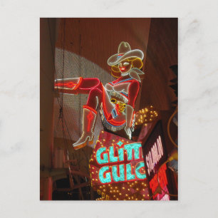 Las Vegas Glitter Gulch Postcard