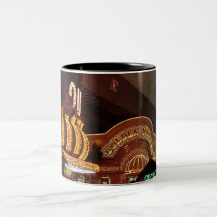 Las Vegas Golden Nugget Two-Tone Coffee Mug