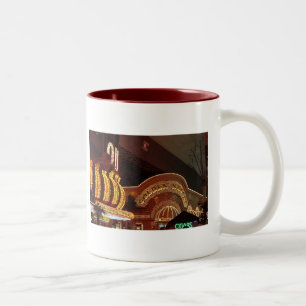 Las Vegas Golden Nugget Two-Tone Coffee Mug