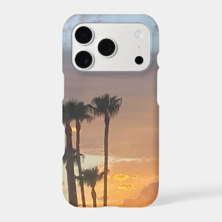 Las Vegas Golden Sunset Palm Tree iPhone Case