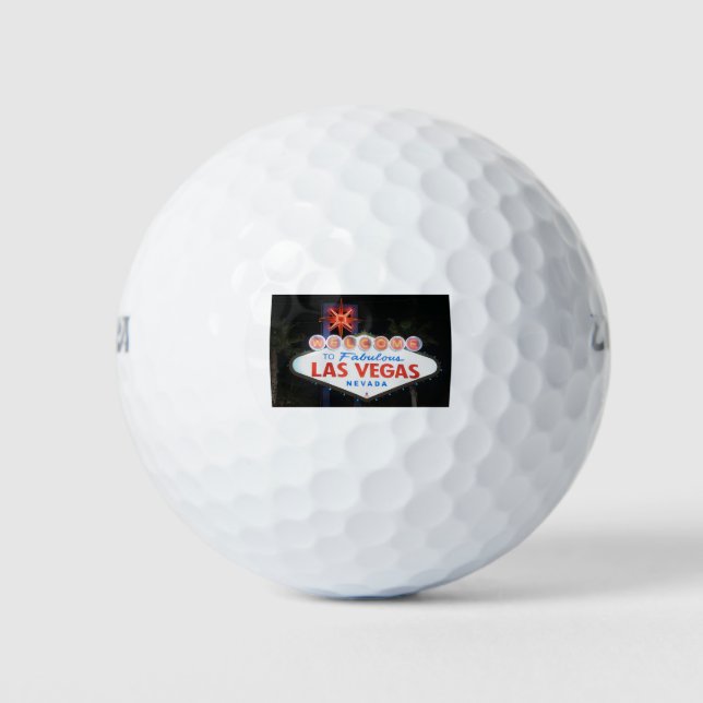 Las Vegas ! Golf Balls (Front)