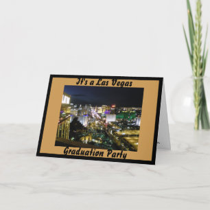 Las Vegas Graduation Party Invitation