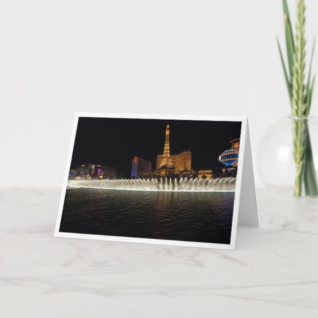 Las Vegas Greeting Card (Front)