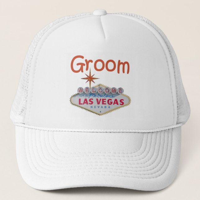 Las Vegas Groom Cap (Front)
