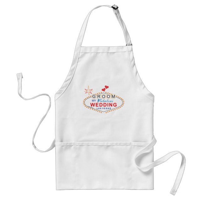 Las Vegas Groom Standard Apron (Front)