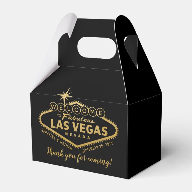 Las Vegas Hangover Recovery Kit Guest Favour Favour Box (Front Side)