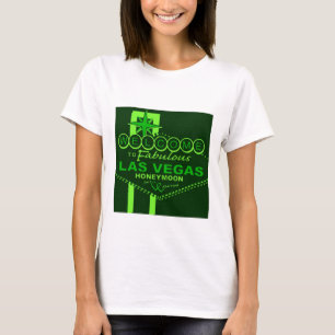 Las Vegas Honeymoon Pop Art T-Shirt