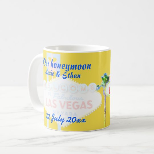 Las Vegas Honeymoon Souvenir Coffee Mug