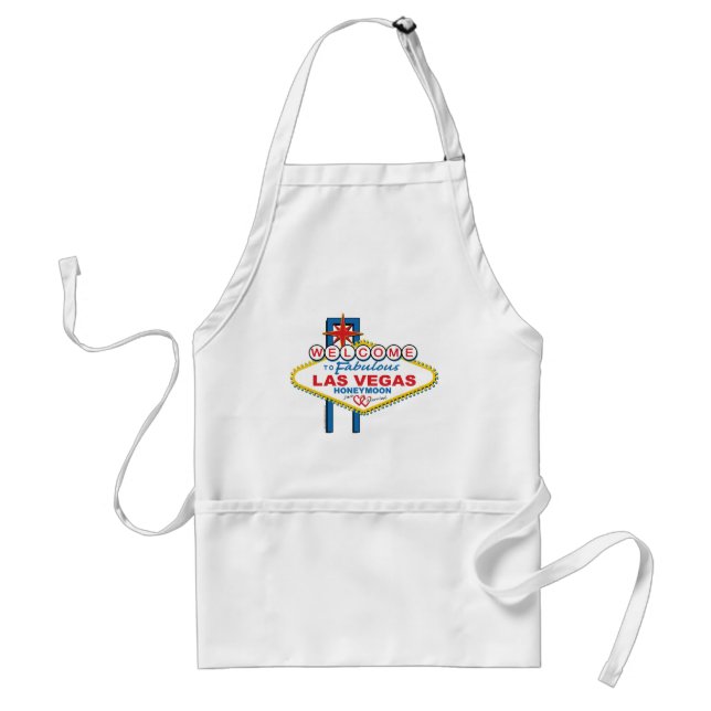 Las Vegas Honeymoon Standard Apron (Front)