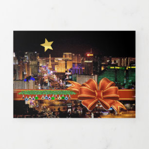 Las Vegas Hotel & Casino Trifold Letter Card