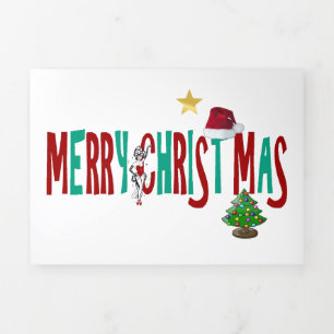 Las Vegas Hotel & Casino Trifold Letter Fold Card