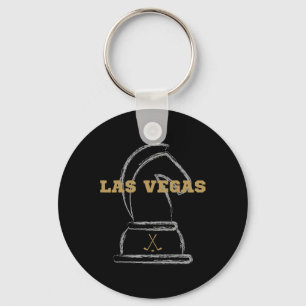 Las Vegas Ice Hockey Sports Team Golden Novelty At Key Ring