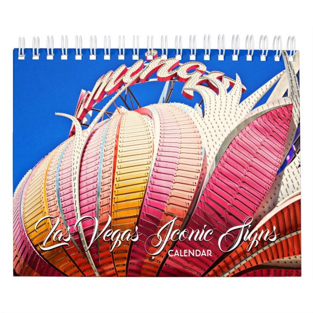 Las Vegas Iconic Signs Calendar (Cover)