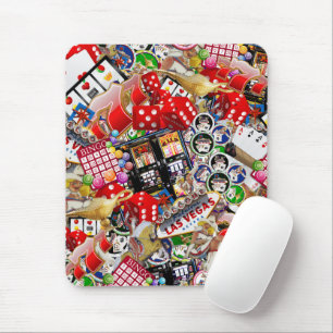 Las Vegas Icons - Gamblers Delight Mouse Mat