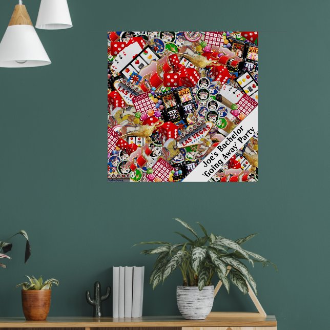  Las Vegas Icons Gamblers Delight Poster (Living Room 1)