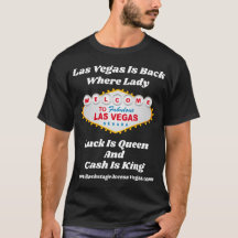 Las Vegas Is Back Official Lady Luck T-Shirt