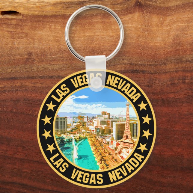 Las vegas                                          key ring (Front)