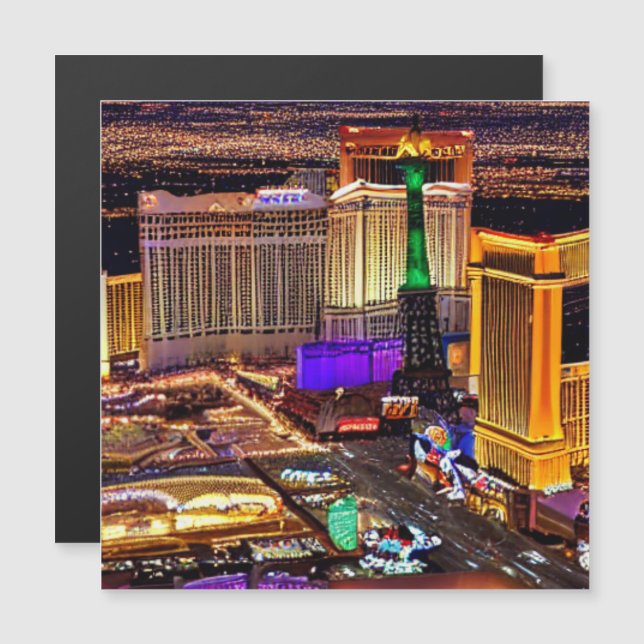 Las Vegas landscape in Nevada  (Front/Back)