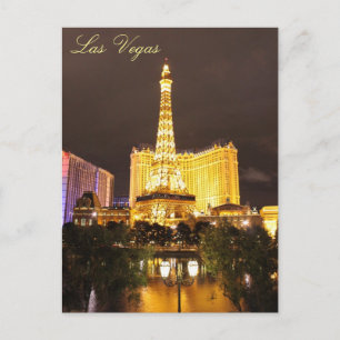 Las Vegas Lights Postcard