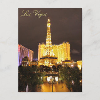 Las Vegas Lights Postcard