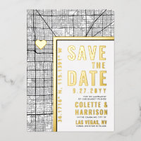 Las Vegas Love Locator | Wedding Save the Date