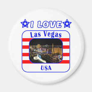 Las Vegas love Magnet