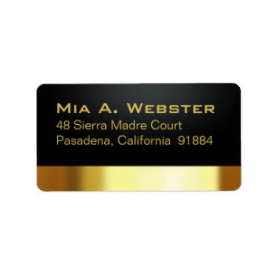 Las Vegas Lucky in Love black/gold Label