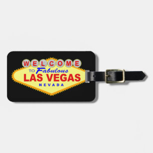 Las Vegas Luggage Tag (add your contact info)