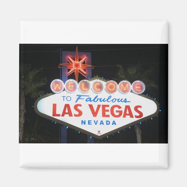Las Vegas ! Magnet (Front)