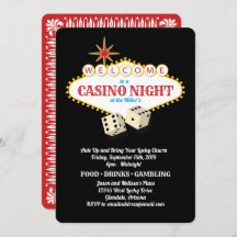 Las Vegas Marquee Casino Night Black