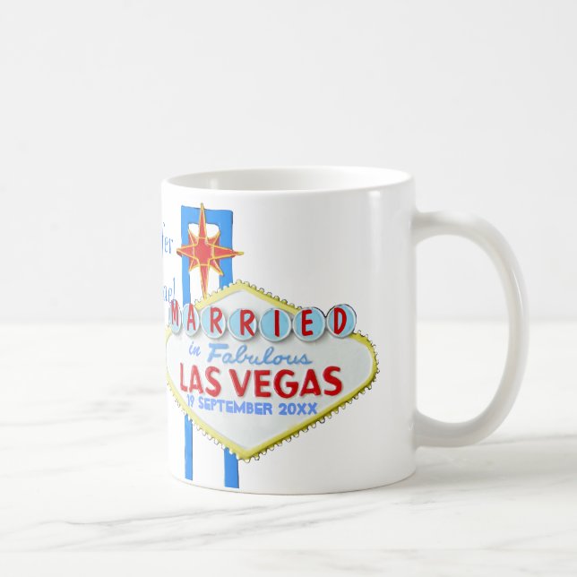 Las Vegas Marriage Celebration Coffee Mug (Right)
