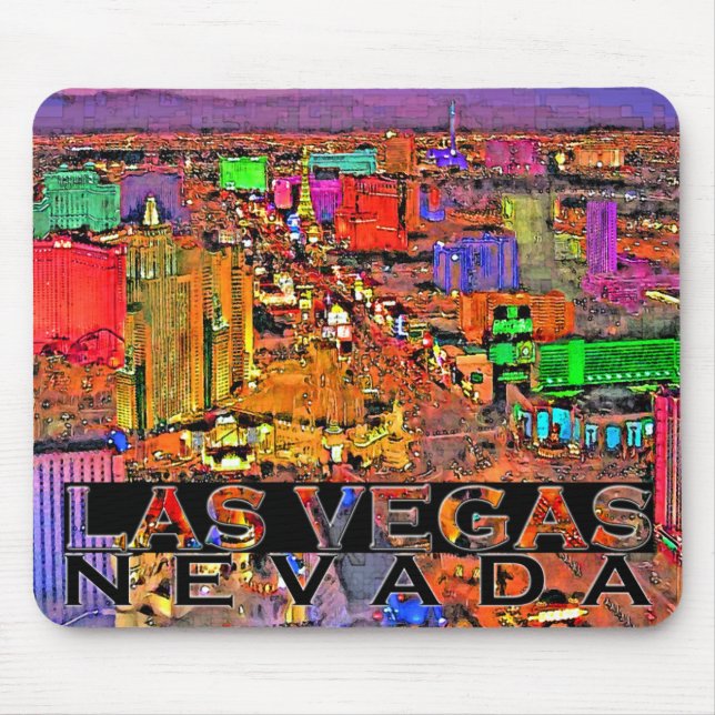 Las Vegas Mouse Mat (Front)