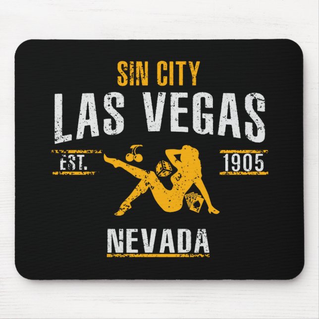 Las Vegas Mouse Mat (Front)