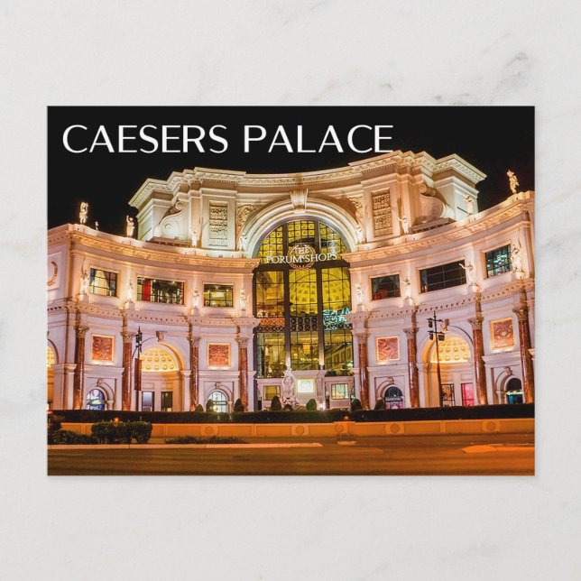 Las Vegas, Nevada Caesars Palace Casino USA Postcard (Front)