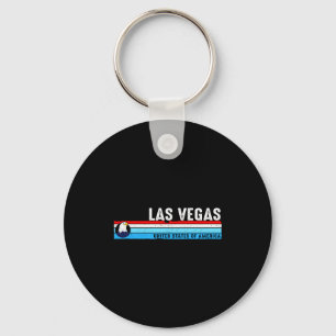 Las Vegas Nevada Est 1905 Vintage Clic Retro St T Key Ring