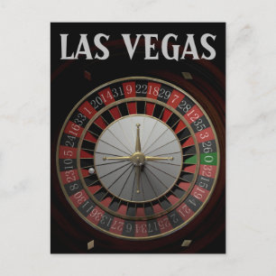 Las Vegas Nevada gambling Postcard