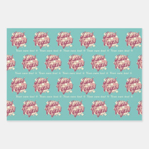 Las Vegas Nevada Gift Wrapping Paper Sheet Set